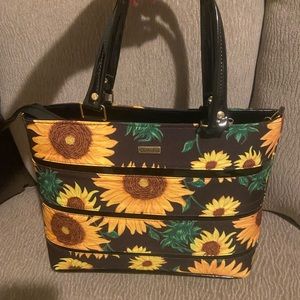 women handbag sunflowers